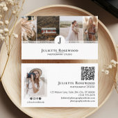 Minimal Modern Elegant Photographer Photo Gallery 名刺