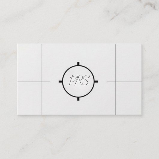 Minimal Modern Graphic Designer QR Code 名刺 (正面)