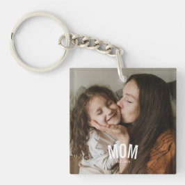 Minimal Modern Mom Established Photo  キーホルダー