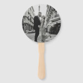 Minimal Modern Photo Wedding ハンドファン (裏面)