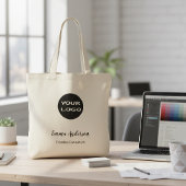 Minimal Modern Professional | Your Logo トートバッグ