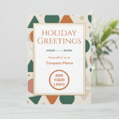 Minimal Modern-Retro | Logo-Ready Bulk Edition シーズンカード (スタンド正面)