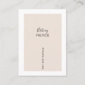 Minimal Modern Visitenkarte 名刺 (正面)