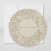 Minimal Modern Wedding Invitation – Elegant JP 招待状 (裏面)