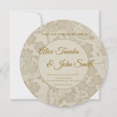 Minimal Modern Wedding Invitation – Elegant JP 招待状 (正面)