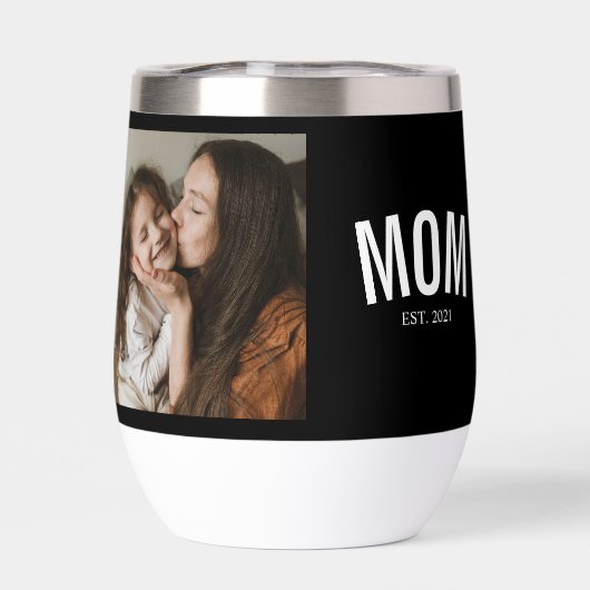 Minimal Mom Established Black Photo (背面)