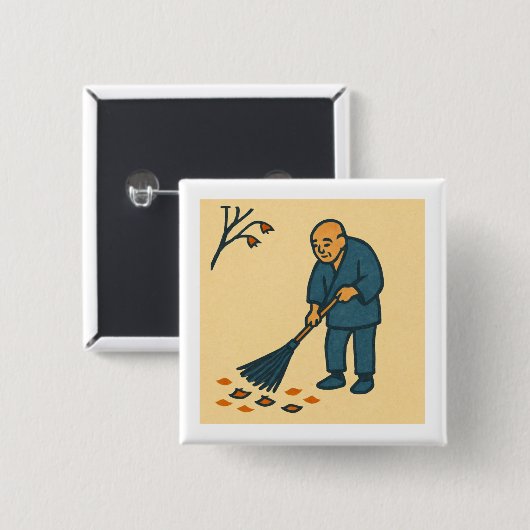 Minimal Moments of Daily Life 缶バッジ (正面&裏面)