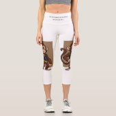 Minimal Monkey – Calm Motion High Waisted Capris カプリレギンス (正面)