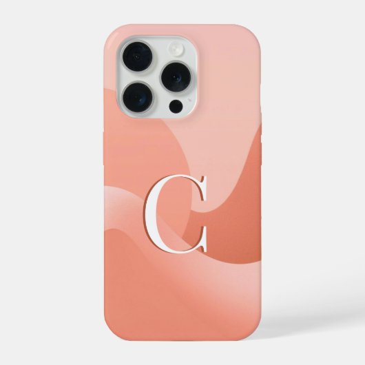 Minimal Monogram C Phone Case iPhoneケース (裏面)