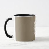 Minimal Moon & Gold Stars Celestial Coffee Mug マグカップ (左)