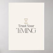Minimal Motivational Poster – Aesthetic Wall Art ポスター (正面)