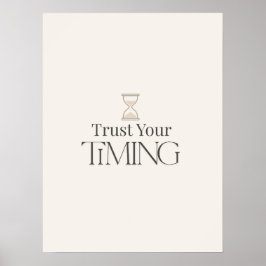 Minimal Motivational Poster – Aesthetic Wall Art ポスター