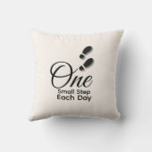 Minimal Motivational Throw Pillow-Home Decor クッション (裏面)
