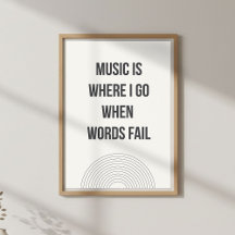Minimal music lover quote