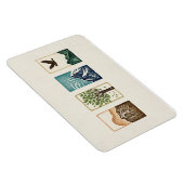 Minimal Nature Set – Mountain & Tree Art マグネット (右側)