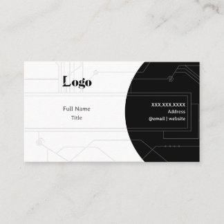 Minimal Networking Business Card 名刺