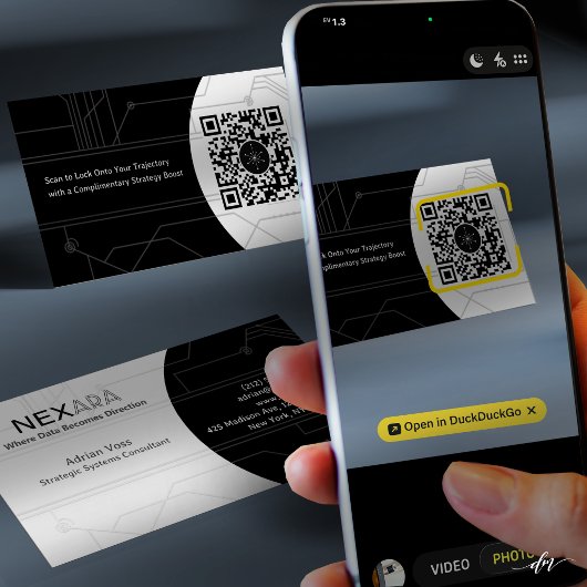 Minimal Networking Business Card 名刺