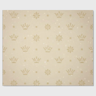 Minimal Neutral Luxe Christmas Wrapping Paper ラッピングペーパー