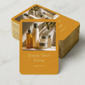 Minimal Ogrange Skincare Brand Products QR Code 名刺