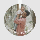 Minimal One Photo  オーナメント (裏面)