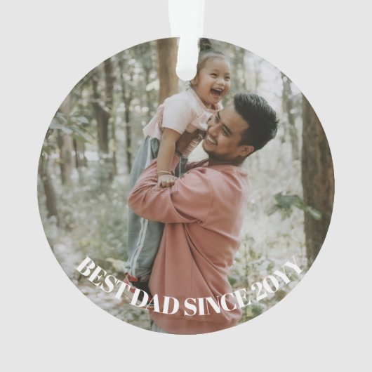 Minimal One Photo  オーナメント (裏面)