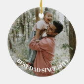 Minimal One Photo  セラミックオーナメント (裏面)