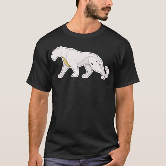 Minimal Panther Symbol | Abstract Animal Icon Tシャツ (正面)