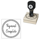 Minimal "Payment Complete"  ラバースタンプ (押印)