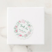 Minimal Perfect Matcha  Bridal Shower Thank You フェイバータグ (インサイチュ)