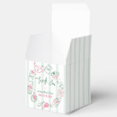 Minimal Perfect Matcha Bridal Shower Thank You フェイバーボックス (オープン)