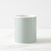 Minimal Personalized Name Mug コーヒーマグカップ (中央)