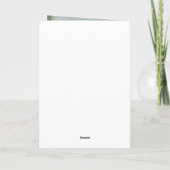 Minimal Photo Birthday Keepsake Brother-in-law カード (裏面)