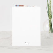 Minimal Photo Birthday Keepsake Brother-in-law カード (裏面)