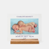 Minimal Photo Mother's Day New Mother Award アクリルサイン (正面)