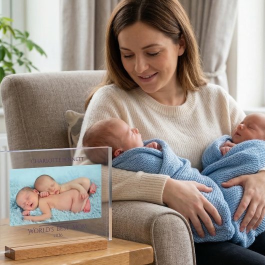 Minimal Photo Mother's Day New Mother Award アクリルサイン