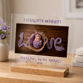 Minimal Photo Mother's Day New Mother Award アクリルサイン