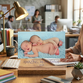 Minimal Photo Mother's Day New Mother Award アクリルサイン