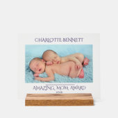 Minimal Photo Mother's Day New Mother Award アクリルサイン (正面)