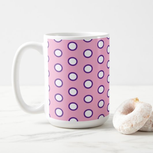 Minimal Polka Dot coffee mug コーヒーマグカップ (ドーナツ)