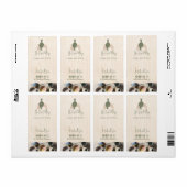 Minimal Pottery Ceramic Logo Business Box Wrap ラベル (フルシート)