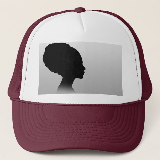 Minimal Profile – Modern Art Trucker Cap キャップ (正面)