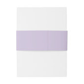 Minimal Purple Couples Names Wedding 招待状ベリーバンド (裏面例)