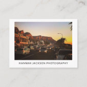 Minimal QR Code Vintage Photographer 名刺 (正面)