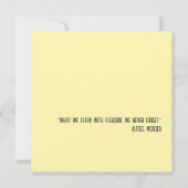 Minimal Rainbow Class of Year Graduation Flat Card 案内状 (裏面)