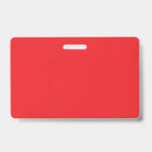 “Minimal Red Workspace Flat Lay” バッジ (裏面)
