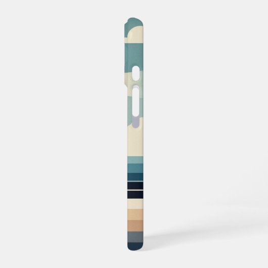 Minimal Retro Lighthouse iPhone 16ケース (左側面)