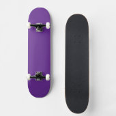 Minimal Royal Purple Skateboard for Skaters スケートボード (正面)