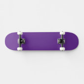 Minimal Royal Purple Skateboard for Skaters スケートボード (横)