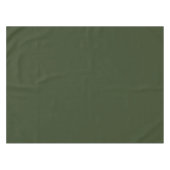minimal Rustic Dark Green Farmhouse christmas テーブルクロス (正面(横))