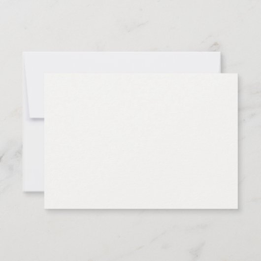 Minimal Sage Green Botanical RSVP Card (裏面)
